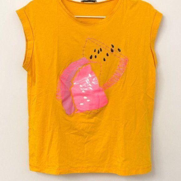 Zara Yellow Gold Watermelon Tee - Picture 5 of 5